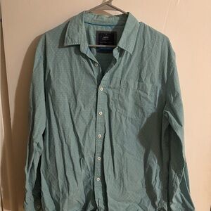 Men's Blue Dress Shirt